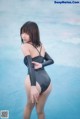 Coser@抱走莫子aa Vol.001: 黑色乳胶泳衣 (40 photos)